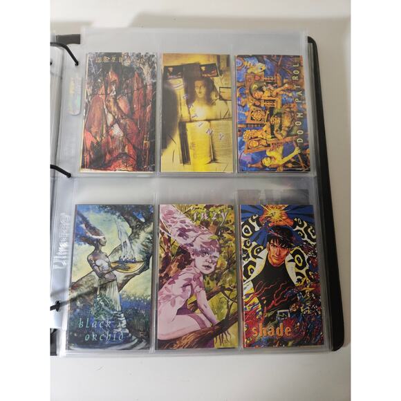 1994 VERTIGO DC Widevision Complete Trading Card Set of 90 - Swamp Thing SKYBOX - Picture 10 of 16